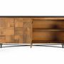 Sideboards - Mango wood sideboard with natural finish, 170 cm - GINER Y COLOMER