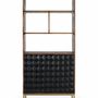Bookshelves - Handcrafted mango wood bookcase with gilded legs - GINER Y COLOMER