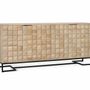 Sideboards - Hand-carved and handcrafted mango wood sideboard, 180 cm - GINER Y COLOMER