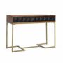 Consoles - Console en bois de manguier et structure en fer - GINER Y COLOMER