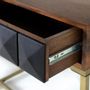 Consoles - Console en bois de manguier et structure en fer - GINER Y COLOMER