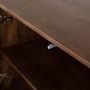 Buffets - Buffet à quatre portes en bois de manguier 180 cm - GINER Y COLOMER