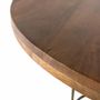 Dining Tables - Round dining table in solid mango wood 150 cm - GINER Y COLOMER