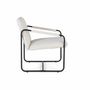 Fauteuils - Lot de 2 fauteuils tapissés de tissu beige et matelassé - GINER Y COLOMER