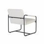 Fauteuils - Lot de 2 fauteuils tapissés de tissu beige et matelassé - GINER Y COLOMER