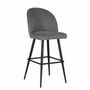 Tabourets - Lot de 2 tabourets recouverts de tissu et rembourrés - GINER Y COLOMER