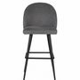 Tabourets - Lot de 2 tabourets recouverts de tissu et rembourrés - GINER Y COLOMER