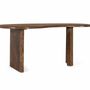 Tables Salle à Manger - Table à manger de style rustique en bois de teck - GINER Y COLOMER