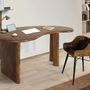 Tables Salle à Manger - Table à manger de style rustique en bois de teck - GINER Y COLOMER