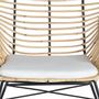 Chaises - Lot de 2 chaises en rotin et métal - GINER Y COLOMER