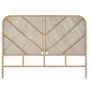 Lits - Tête de lit rotin 150 cm style organique - GINER Y COLOMER