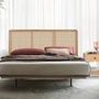 Lits - Tête de lit rotin 165 cm charme naturel - GINER Y COLOMER