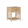 Tables de nuit - Table de chevet en rotin charme naturel - GINER Y COLOMER