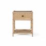 Tables de nuit - Table de chevet en rotin charme naturel - GINER Y COLOMER