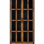 Wardrobe - 2-door display case in mango wood and metal structure - GINER Y COLOMER