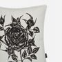 Coussins textile - Coussin en velours 'Rose Bramble', 40 x 40 cm - SHAKU