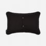 Coussins textile - Coussin italien brodé à la main « Meadow », 50 x 35 cm - SHAKU