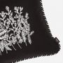 Coussins textile - Coussin italien brodé à la main « Meadow », 50 x 35 cm - SHAKU
