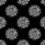 Papiers peints - Papier peint Dahlia Black - SHAKU