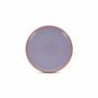 Assiettes au quotidien - Assiette plate 26xH2,5cm violet/orange Duo - ONA