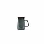 Tasses et mugs - Chope 58cl avec filtre en verre et couvercle gris Luma - S|P COLLECTION