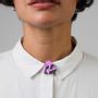 Brooches - Prisma Button Cover – Geometric Shirt Accessory for Bold, Modern Style - PAMELA COROMOTO