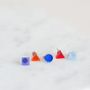 Children's apparel - Basic Mini / Best-Selling Set of 5 Upcycled Earrings - PAMELA COROMOTO