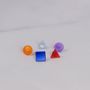 Jewelry - BASIC / Everyday Icons – Upcycled Geometric Stud Earrings - PAMELA COROMOTO