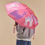 Prêt-à-porter - Fuchsia Arty Cats Eco-friendly Duck Umbrella - ORIGINAL DUCKHEAD
