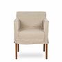 Chairs for hospitalities & contracts - Oga Arm Cover | Removable cover Chair - CREARTE COLLECTIONS