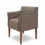 Chairs for hospitalities & contracts - Oga Arm Cover | Removable cover Chair - CREARTE COLLECTIONS