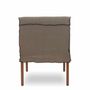 Chairs for hospitalities & contracts - Oga Arm Cover | Removable cover Chair - CREARTE COLLECTIONS