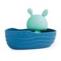 Accessoires pour bain enfants - Bateau de Bain - Silicone - Lapin à Ventouse - LUDI