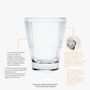 Glass - Set of 6 HUGO Expresso coffee glasses - LA ROCHÈRE