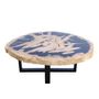 Office furniture and storage - Earth-toned petrified wood coffee tables - XYLEIA PETRIFIED WOOD