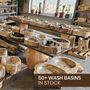Washbasins - Petrified Wood Washbasins - XYLEIA PETRIFIED WOOD
