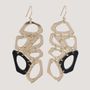 Jewelry - Voronoi Earrings - Bold Architectural Statement Jewellery - PAMELA COROMOTO