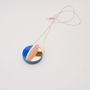 Jewelry - Dexel Necklace / Constructivist-Inspired pendant with sculptural lines - PAMELA COROMOTO