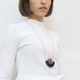 Jewelry - Blok Necklace – Reversible pendant with bold minimalist design - PAMELA COROMOTO