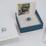 Bijoux - BAGUE DORÉE GAUDÍ JEWELRY BLEUE - JOIDART