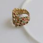 Jewelry - GOLDEN RING CANDY COLOURS - JOIDART