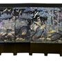 Decorative objects - Korean Mother-of-Pearl Folding Screen – Cranes, Peacocks & Royal Garde - FEBRUARY MOUNTAIN