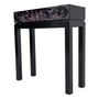 Console table - Mother-of-Pearl Console Table – Korean Floral Motif with Drawer - FEBRUARY MOUNTAIN