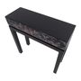 Console table - Mother-of-Pearl Console Table – Korean Floral Motif with Drawer - FEBRUARY MOUNTAIN