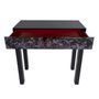 Console table - Mother-of-Pearl Console Table – Korean Floral Motif with Drawer - FEBRUARY MOUNTAIN