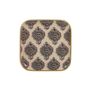 Trays - Enamel trays with handpainted gold trim, Arles ex-voto pattern - MAISON LILO