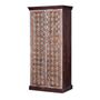 Armoires - Armoire manguier en noyer et gris vieilli - GINER Y COLOMER