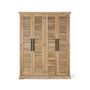 Wardrobe - Natural mango wood cabinet - GINER Y COLOMER