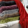 Throw blankets - Tender Throw Blanket Ombre 150 X 200 - MAISON VIVARAISE - SDE VIVARAISE WINKLER