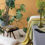 Table cloths - Recycled Tablecloth Grace Ombre 140 X 140 - MAISON VIVARAISE - SDE VIVARAISE WINKLER